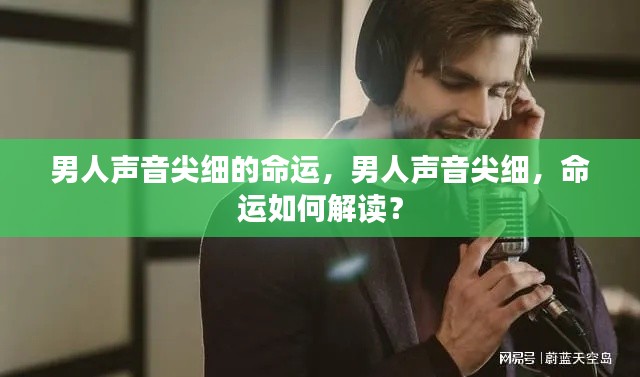 男人声音尖细与命运解读,声音背后的命运密码