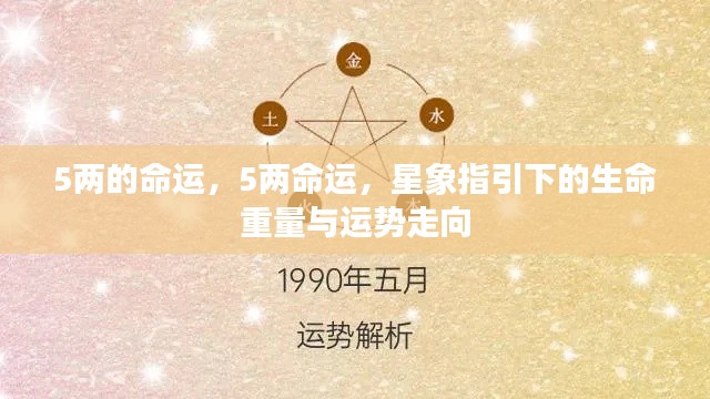 星象指引下的命运重量与运势走向,五两命运揭秘