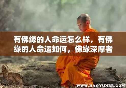 佛缘深厚者的命运轨迹与生命解析,探寻有佛缘人的命运走向
