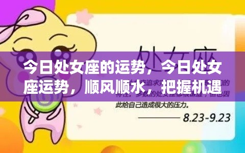 处女座今日运势顺风顺水,把握机遇的关键时刻