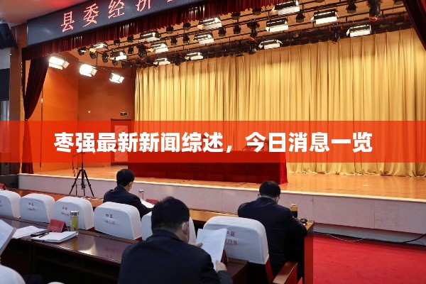 枣强最新新闻综述，今日消息一览