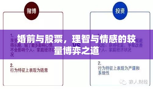 婚前与股票,理智与情感的较量博弈之道