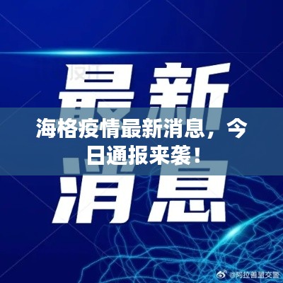 海格疫情最新消息,今日通报来袭!